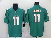 Nike Dolphins 11 DeVante Parker Aque Vapor Untouchable Limited Jersey,baseball caps,new era cap wholesale,wholesale hats